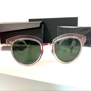 CHRISTIAN DIOR Enigme 51mm Clubmaster Sunglasses